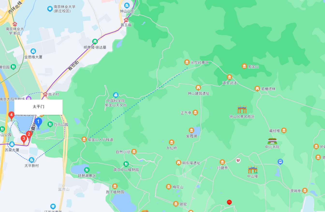 抚宁紫金山公园地图图片