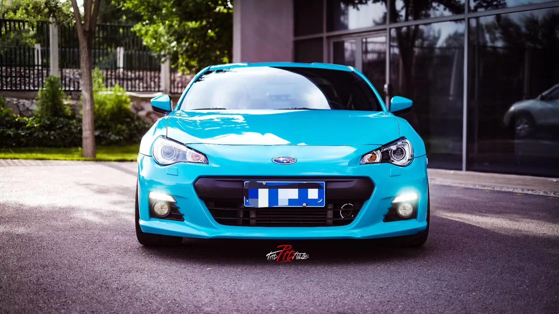 skto改色膜斯巴鲁brz(迈阿密蓝颜色)