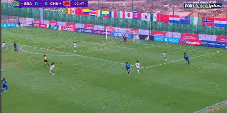 中国U17女足世界杯出局_中国U17女足0比3不敌巴西_2025国际足联u17女足世界杯1/8决赛,巴西队vs中国队