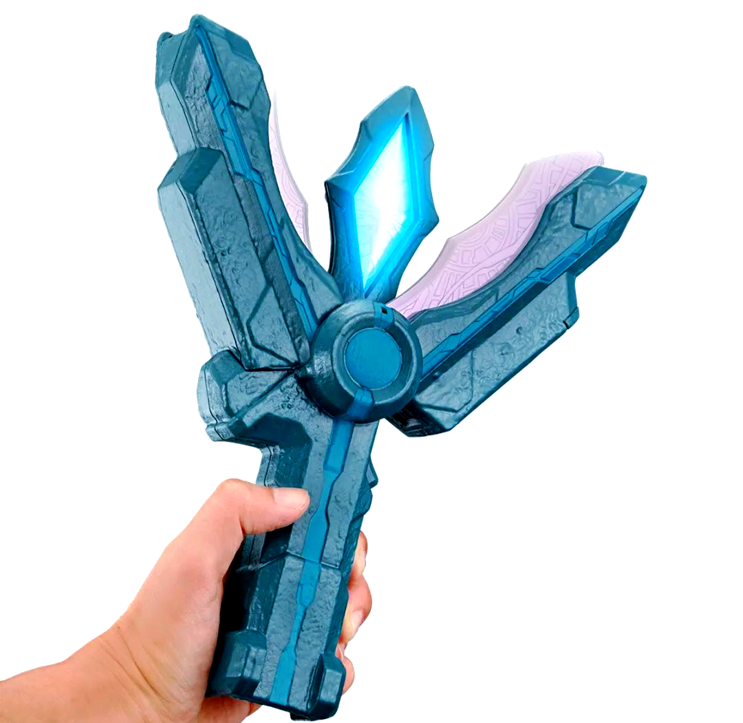 特利迦奥特曼古代神光棒发布,还原剧中变身神器