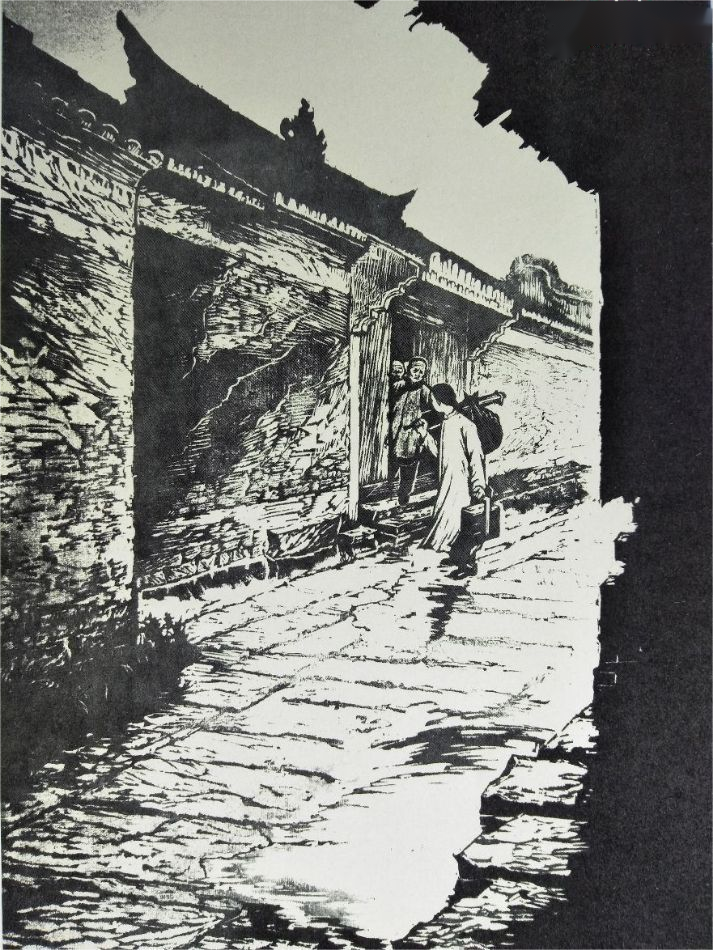 他为鲁迅作品刻了150多幅版画