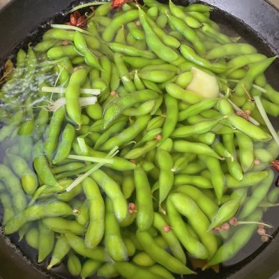 家庭版煮毛豆最经典的做法,简单易学好上手