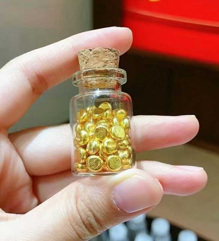 一克黄金大约有多大?