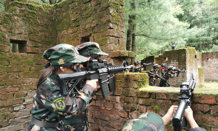 有关中小学生军事拓展训练项目大全有哪些活动?