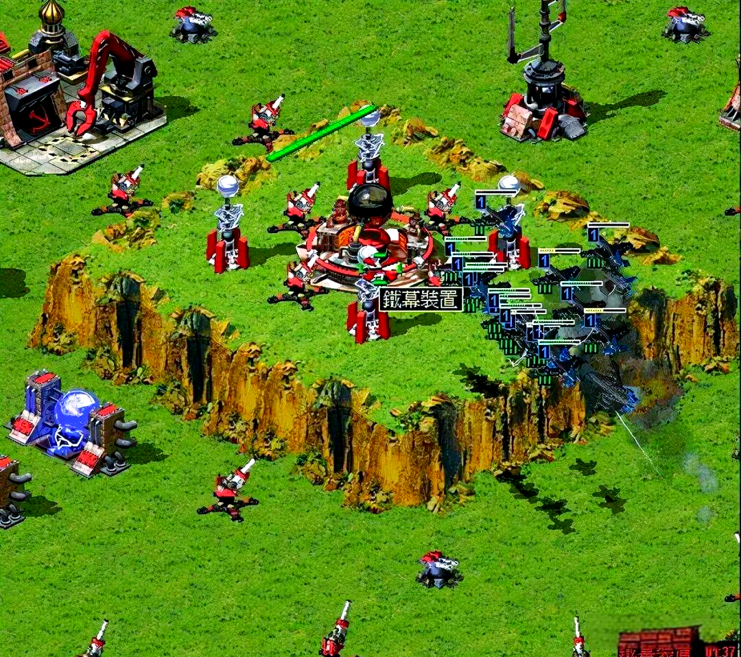 如果你将哨戒炮,地堡或防空炮等防御设施隐藏在大型建筑背后,对手往往