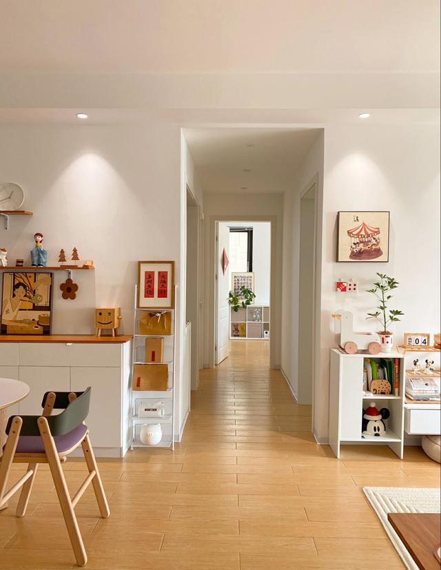 82平原木风格装修|完工效果图,全案落地13.8万,小户型就这样装