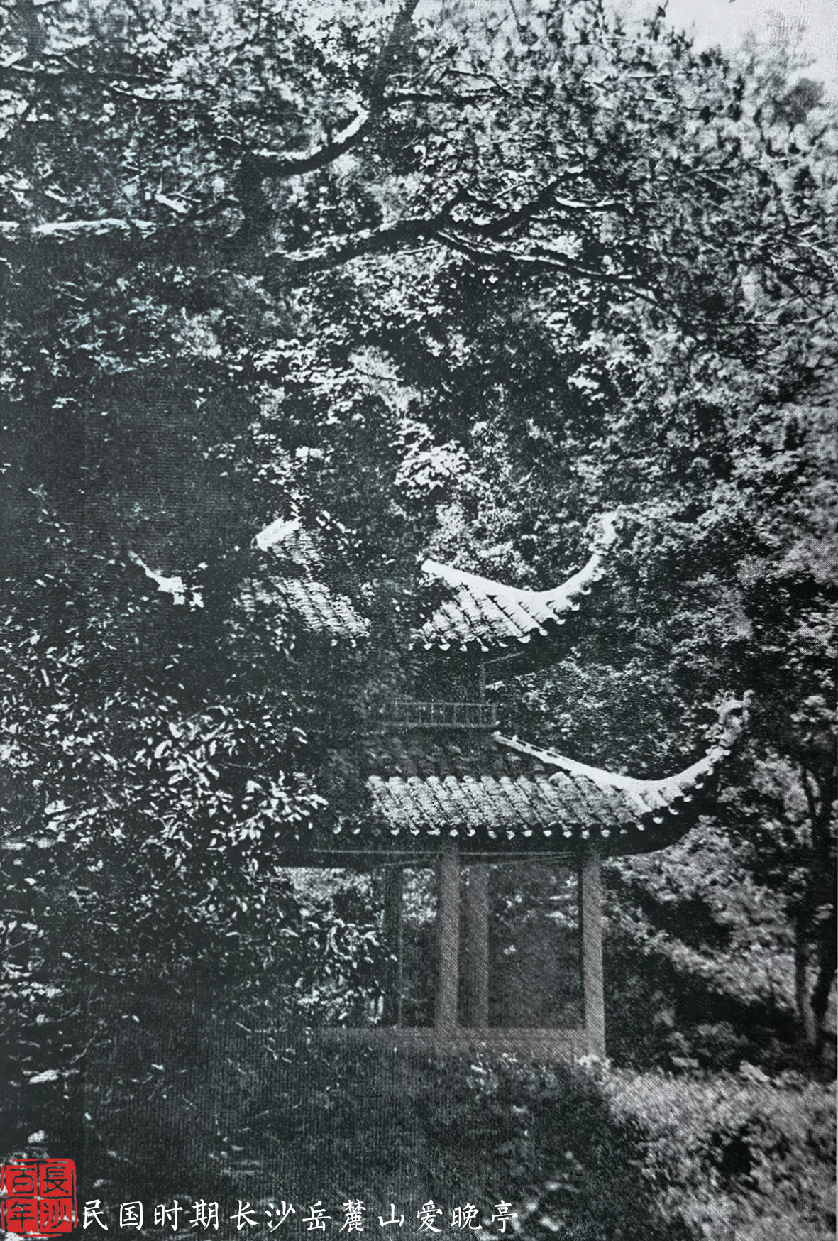 长沙岳麓山:清末民国时期老照片赏析