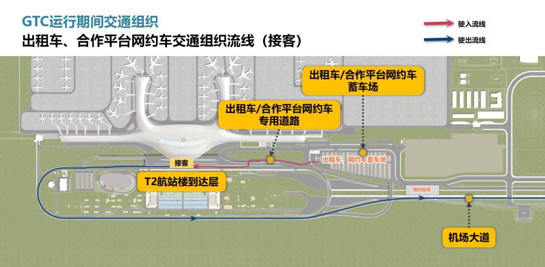 南宁机场调整进出港道路交通组织流线,怎么走看这里