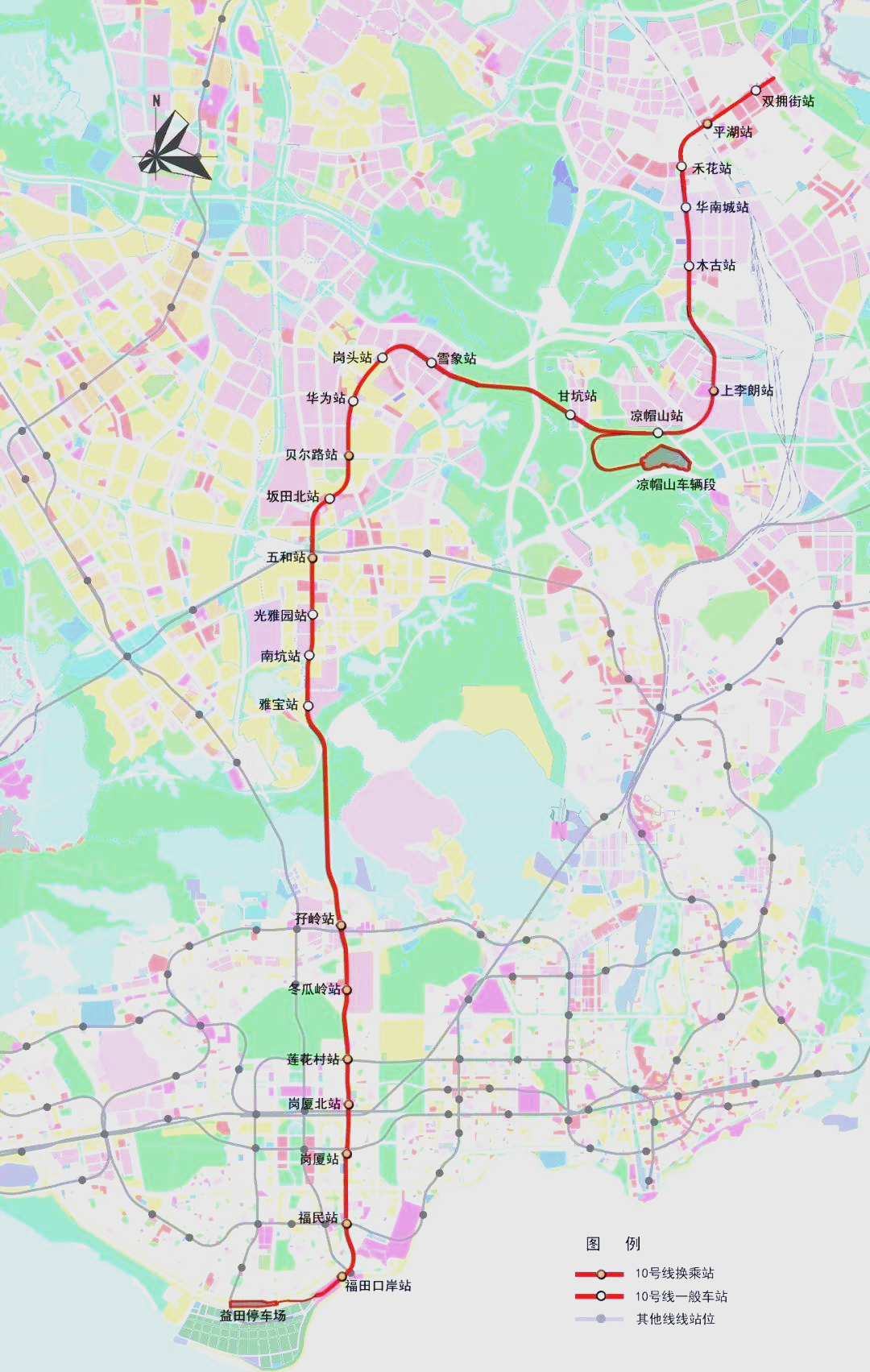 深圳地铁7条新线路即将开通,6号线,10号线等成为亮点