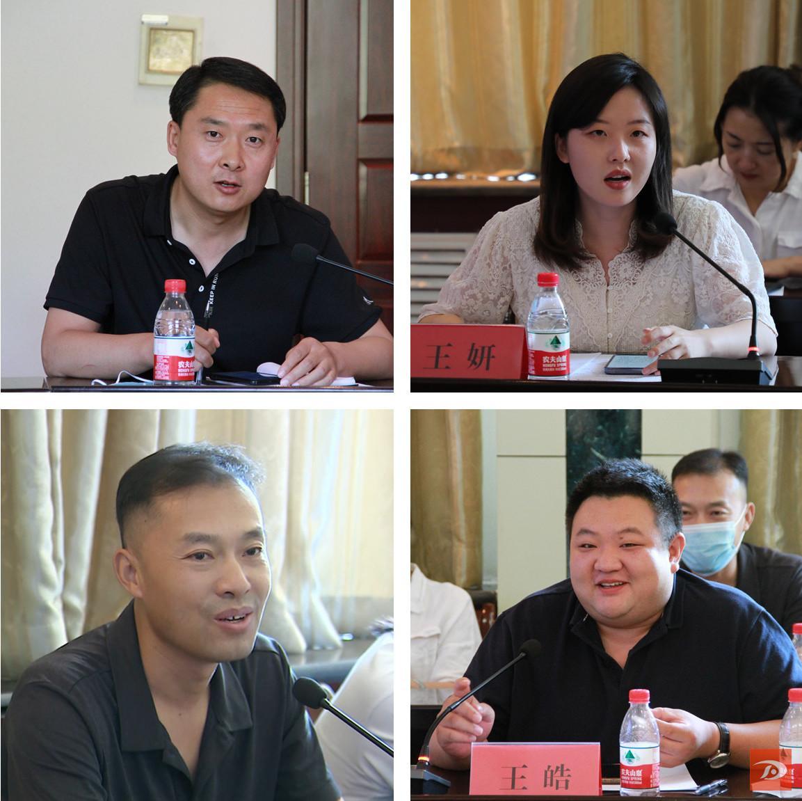 会上,中央广播电视总台甘肃总站,敦煌市融媒体中心的记者编辑,围绕