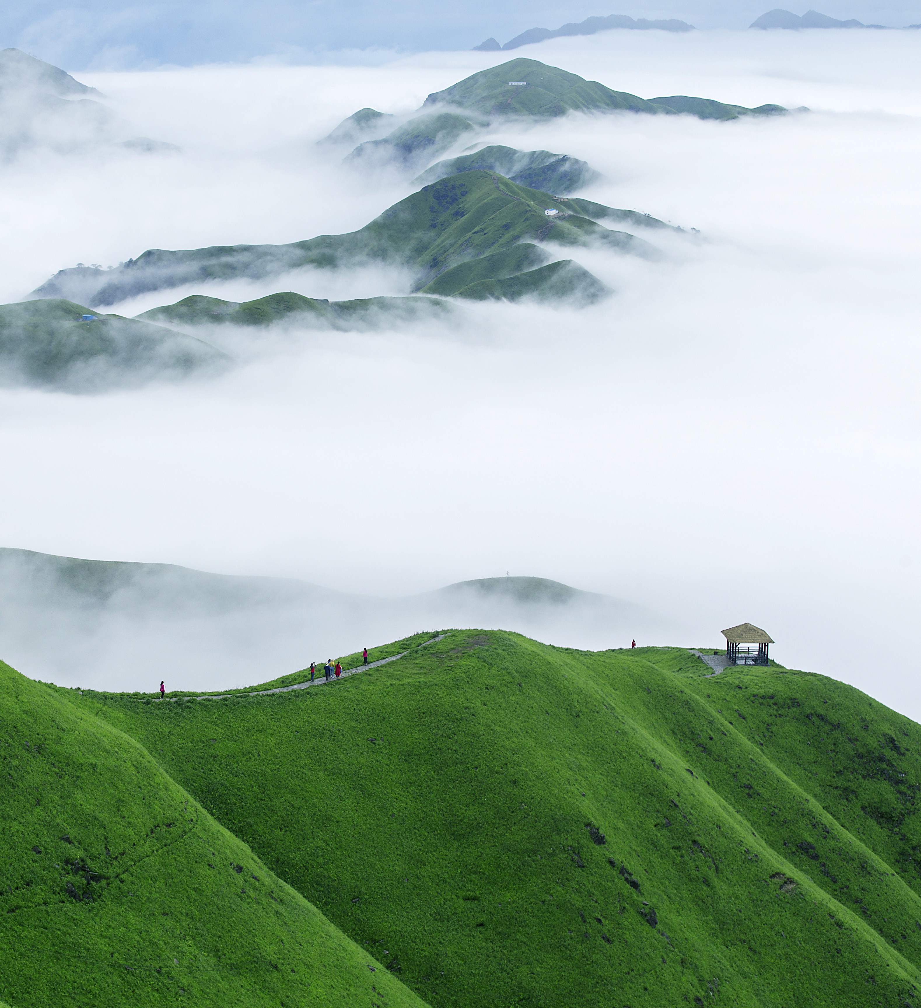 江西境内 最高的山 武功山相关图片5