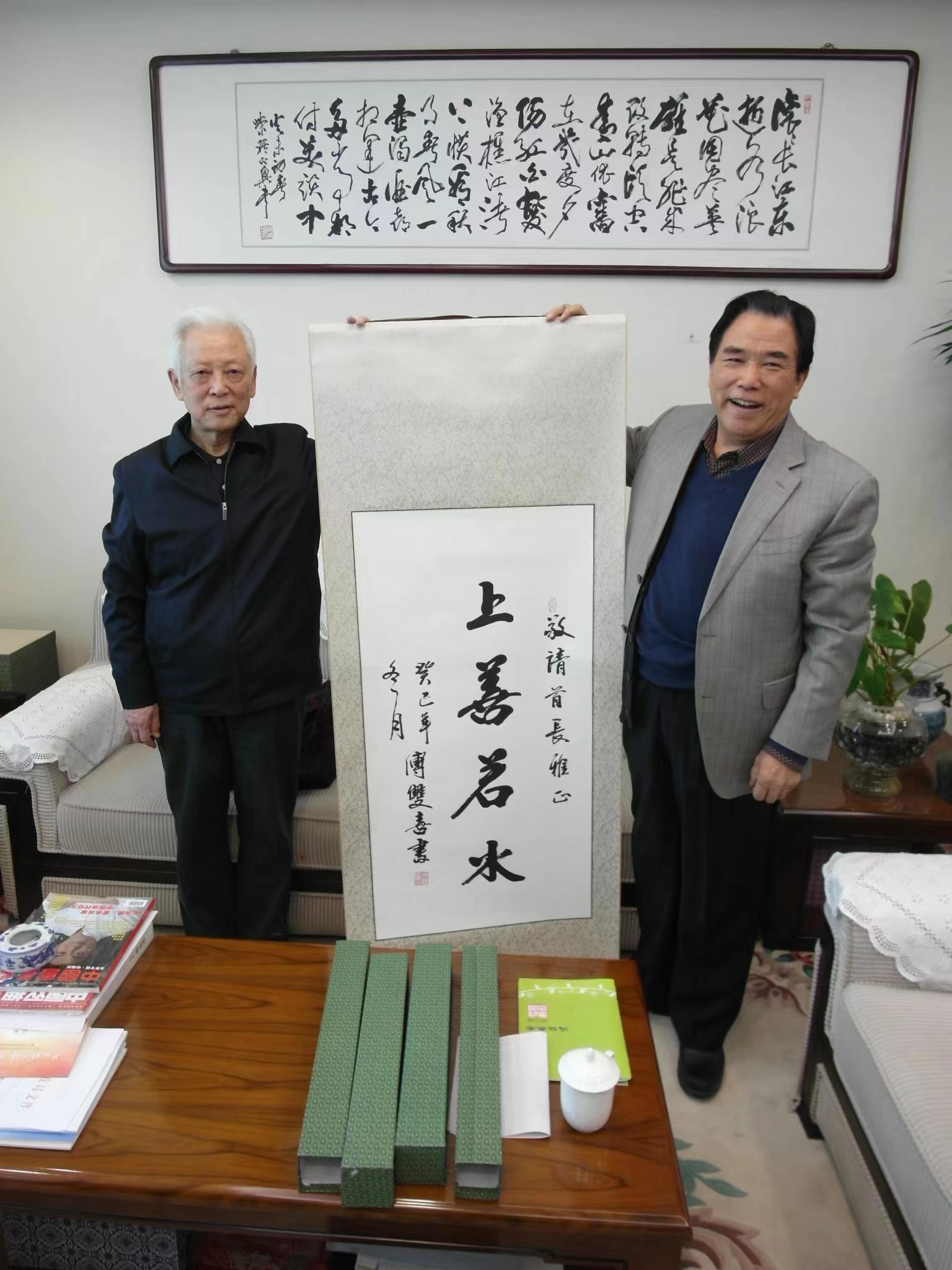 将军书法名家:傅双喜的爱国书法创作之路