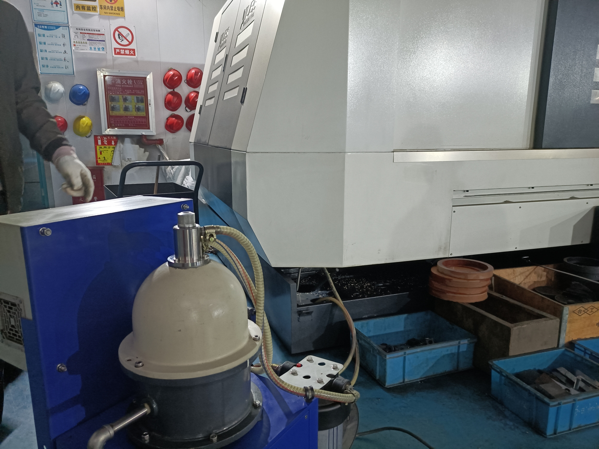 物理方式净化切削液?就用切削液处理机