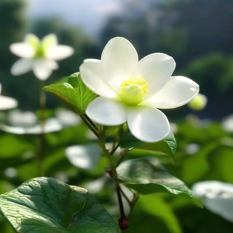 茉莉花长什么样头像图片