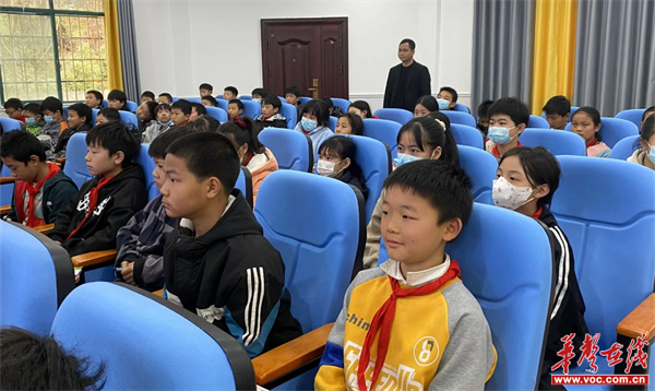 嘉禾县龙潭镇中心学校开展"未成年人普法"宣传活动