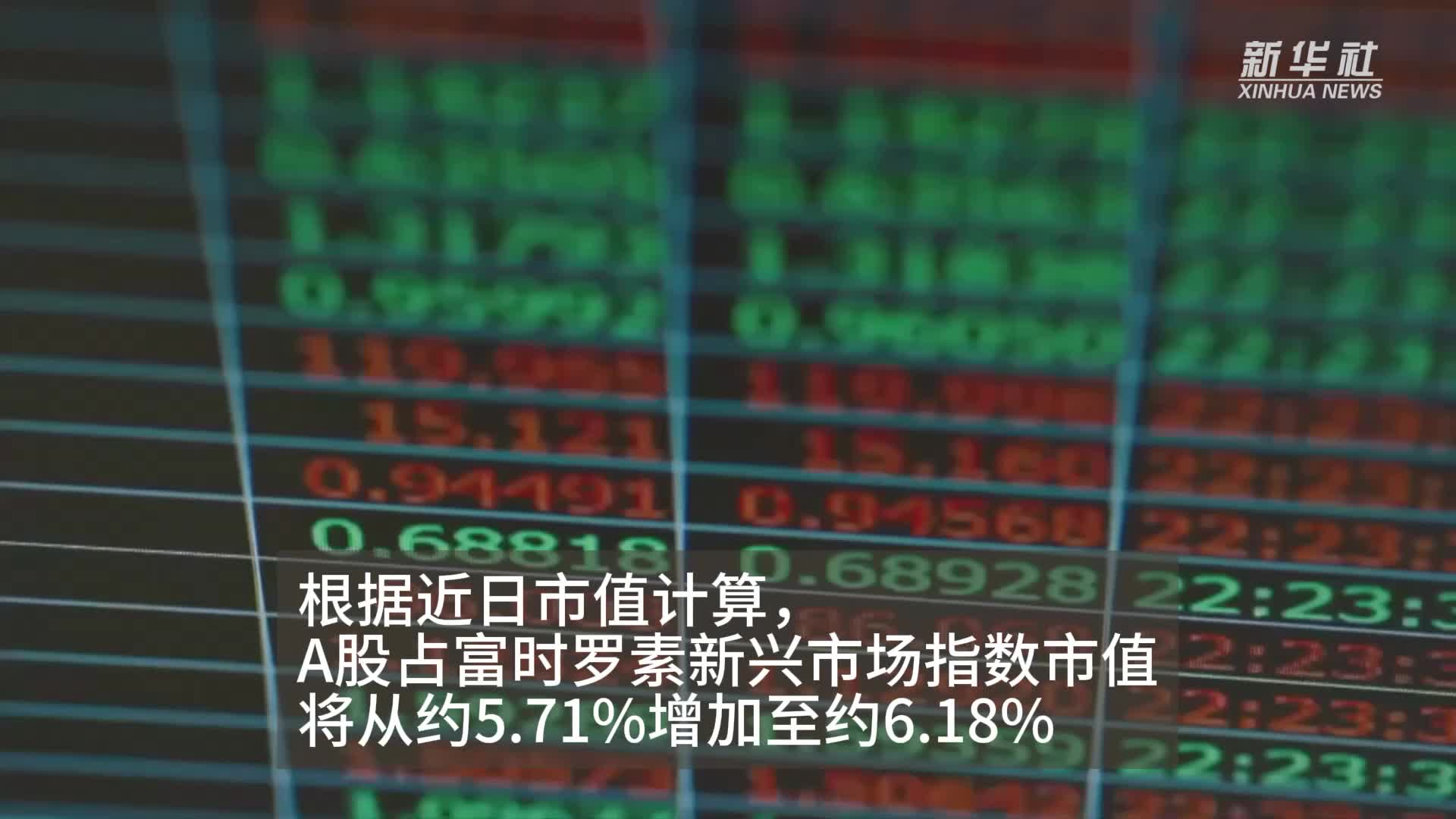 富时罗素全球股票指数半年度调整将新调入a股76只