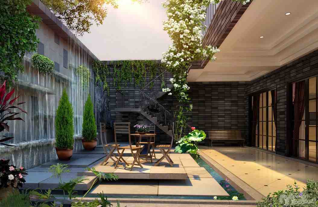 别墅庭院景观设计的方法