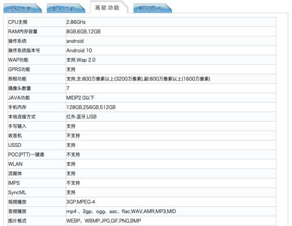 华为新机入网 采用mate30 pro同款设计镜头参数有变化