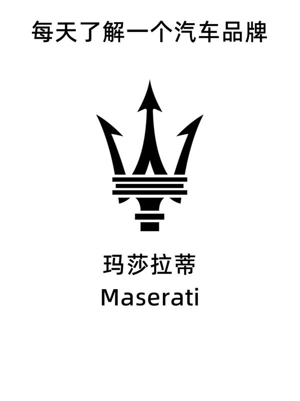 每天了解一个汽车品牌:玛莎拉蒂