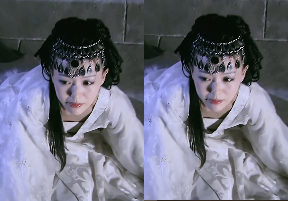 《仙剑三》来欣赏紫萱的绝美造型,粉色精致漂亮,白衣楚楚动人!