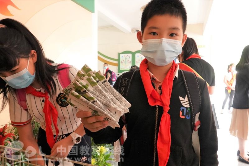 我们集"盒",绿色"童"行 杭州市长河小学开展"牛奶盒的回收与利用"活动