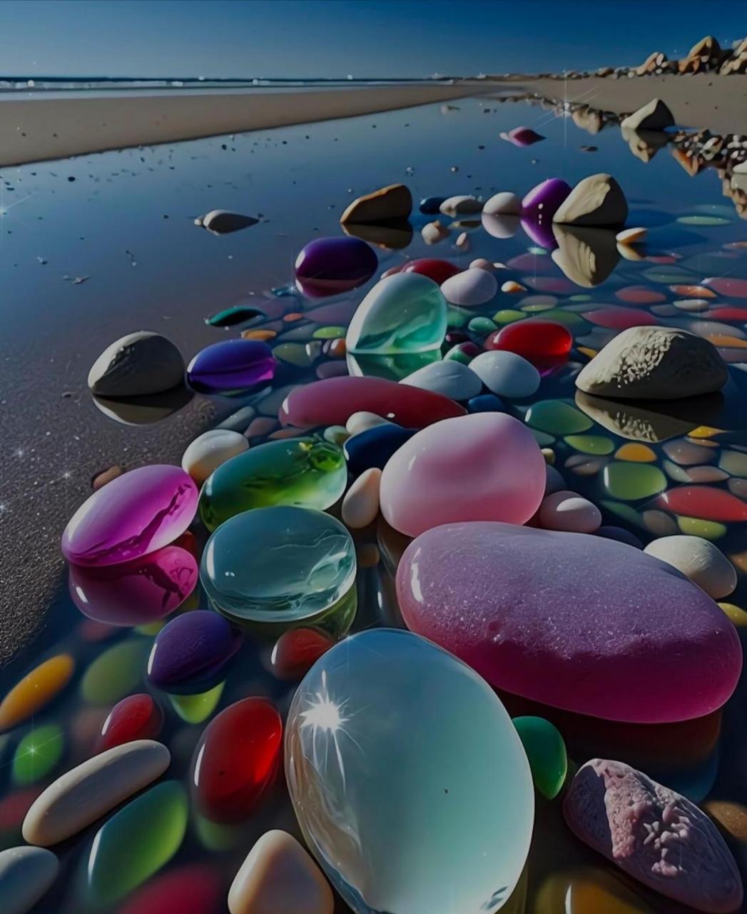 这么漂亮的石头谁不想捡起来啊[左捂脸]