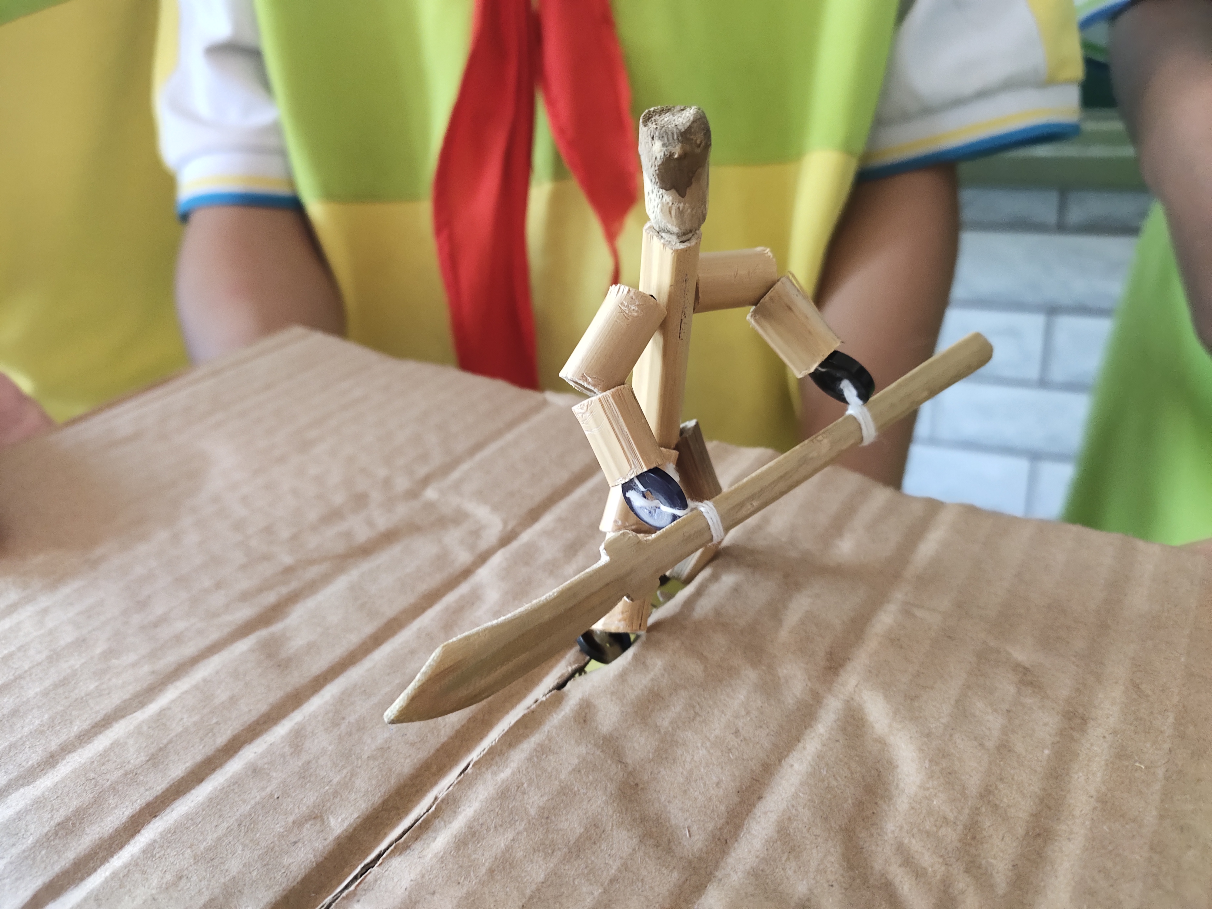 《竹节人》特色分层作业1,读课文,找到介绍竹节人制作方法,玩法的内容