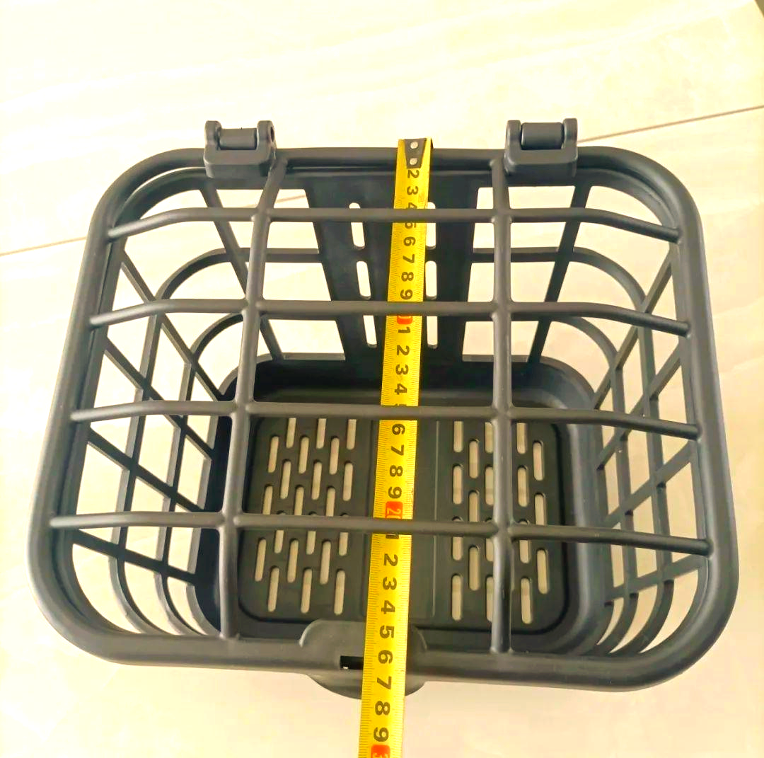 新款电动车前置车筐:加厚防摔,载物新选择,出行好帮手!