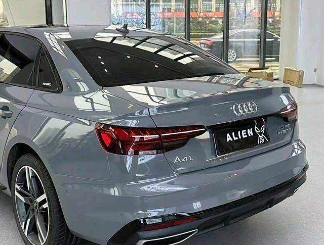 水泥灰涂装真帅气!奥迪a4终端降幅"大揭秘"