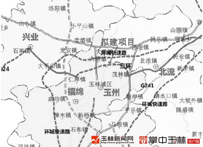 玉林绕城公路图片