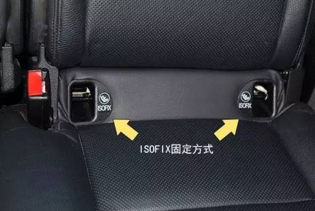 isofix接口是什么样子?