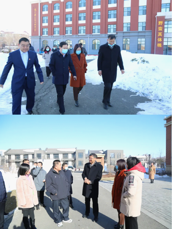 市政府副市长曹金山一行到开发区调研