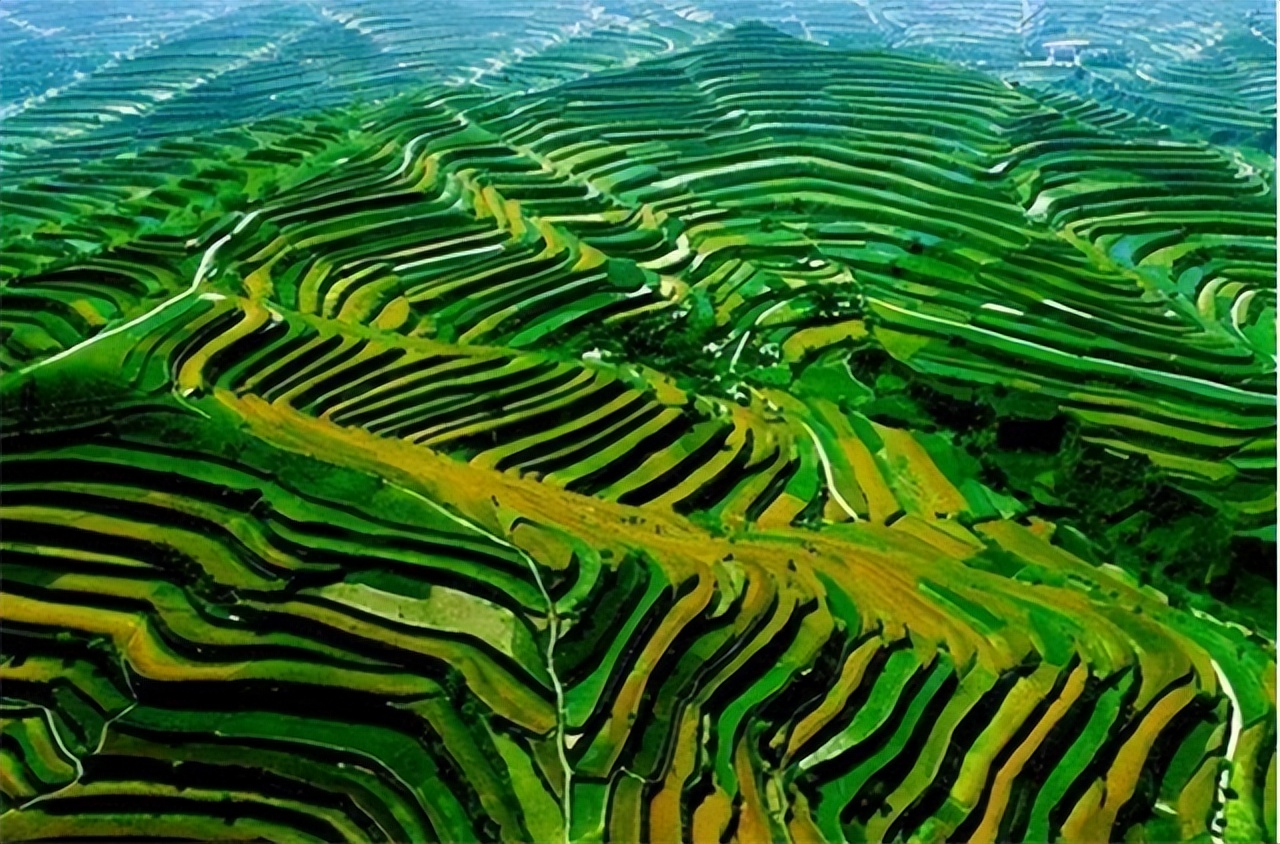 中国梯田,美在庄浪