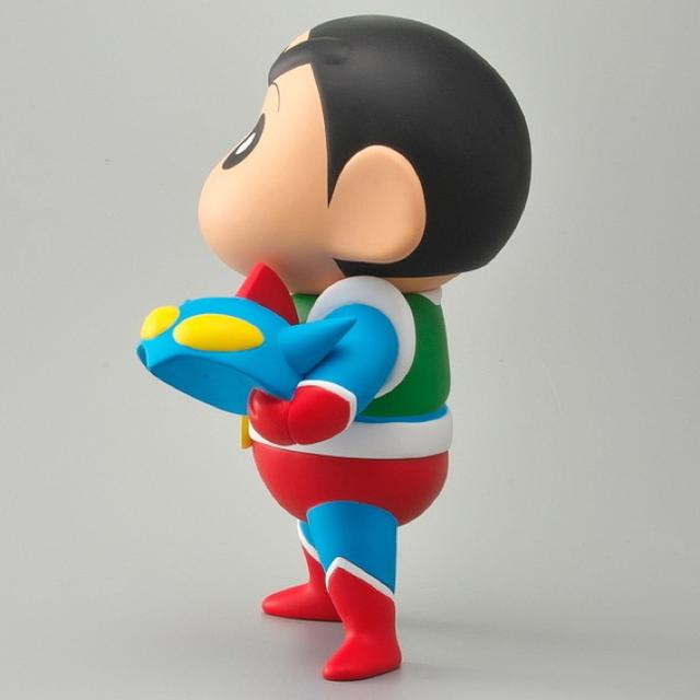 模玩资讯:marbo《蜡笔小新》动感超人 新之助ver. 软胶玩具