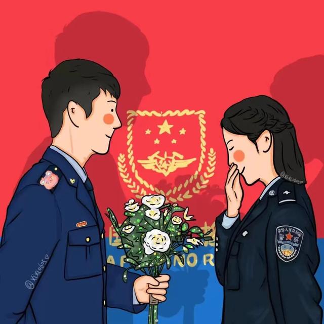 全国消防日向消防员致敬头像