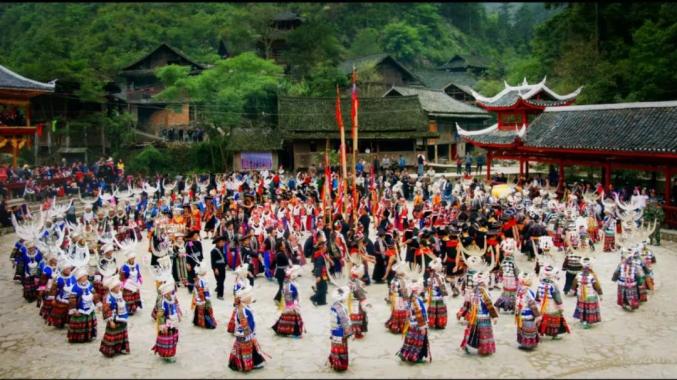 苗族二月二祭桥节图片