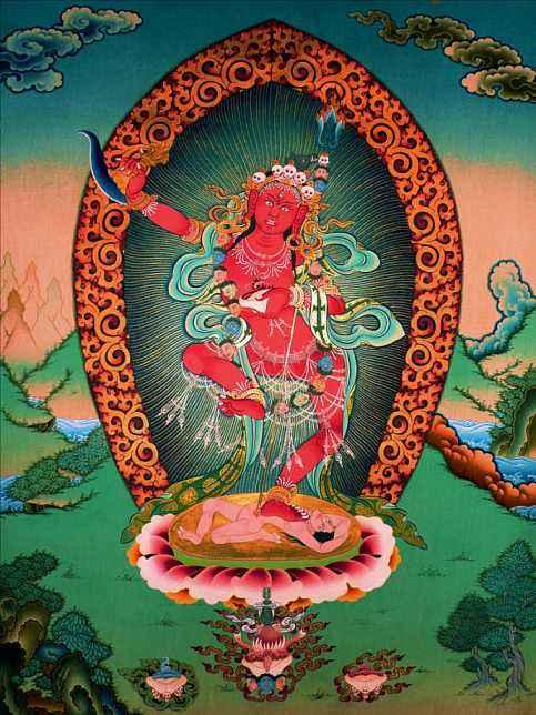 藏传佛教著名的十二世多吉帕姆女活佛