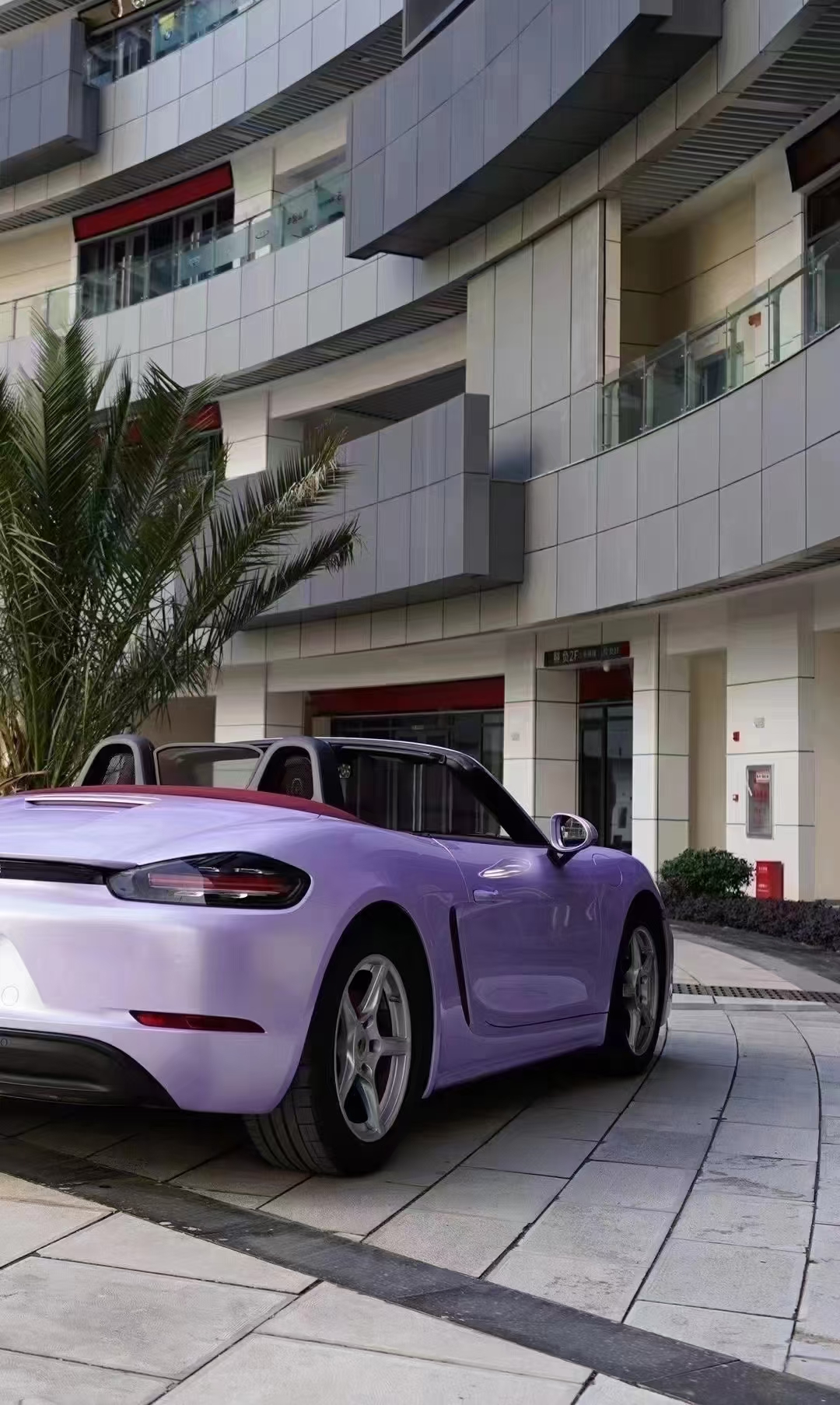 保时捷skto改色膜pet星黛紫