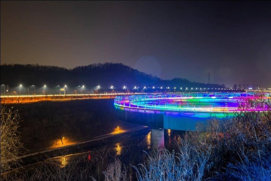 仁川夜景图片