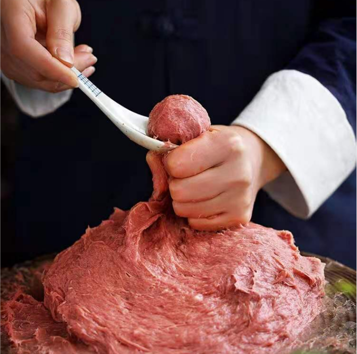 q弹脆爽,一口爆汁,终于体验到潮汕人吃牛肉丸的快乐了