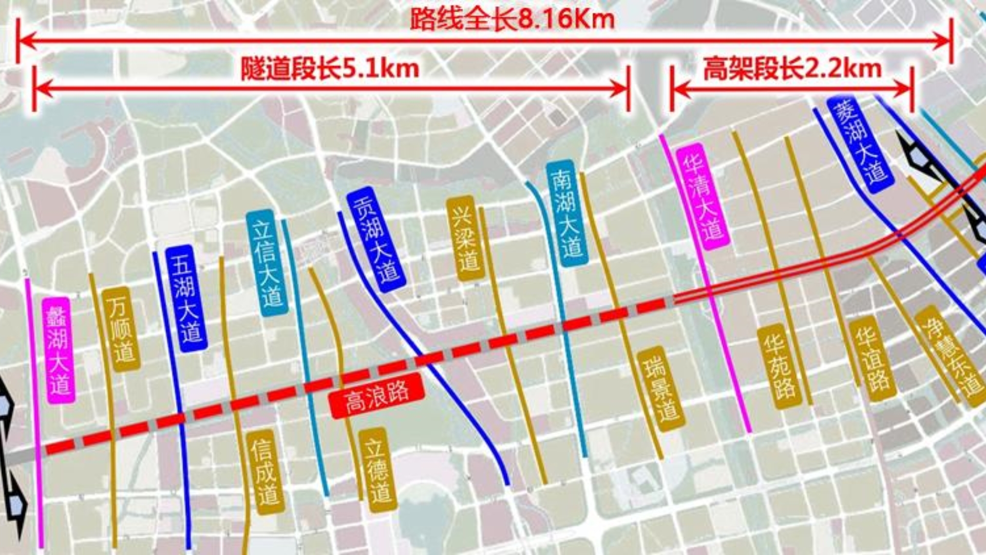 无锡快速中环南线——高浪快速路计划2024年上半年建成全线通车