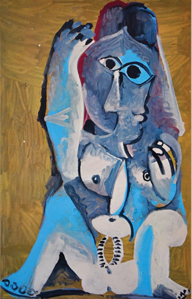 西班牙画家毕加索晚年绘画作品欣赏