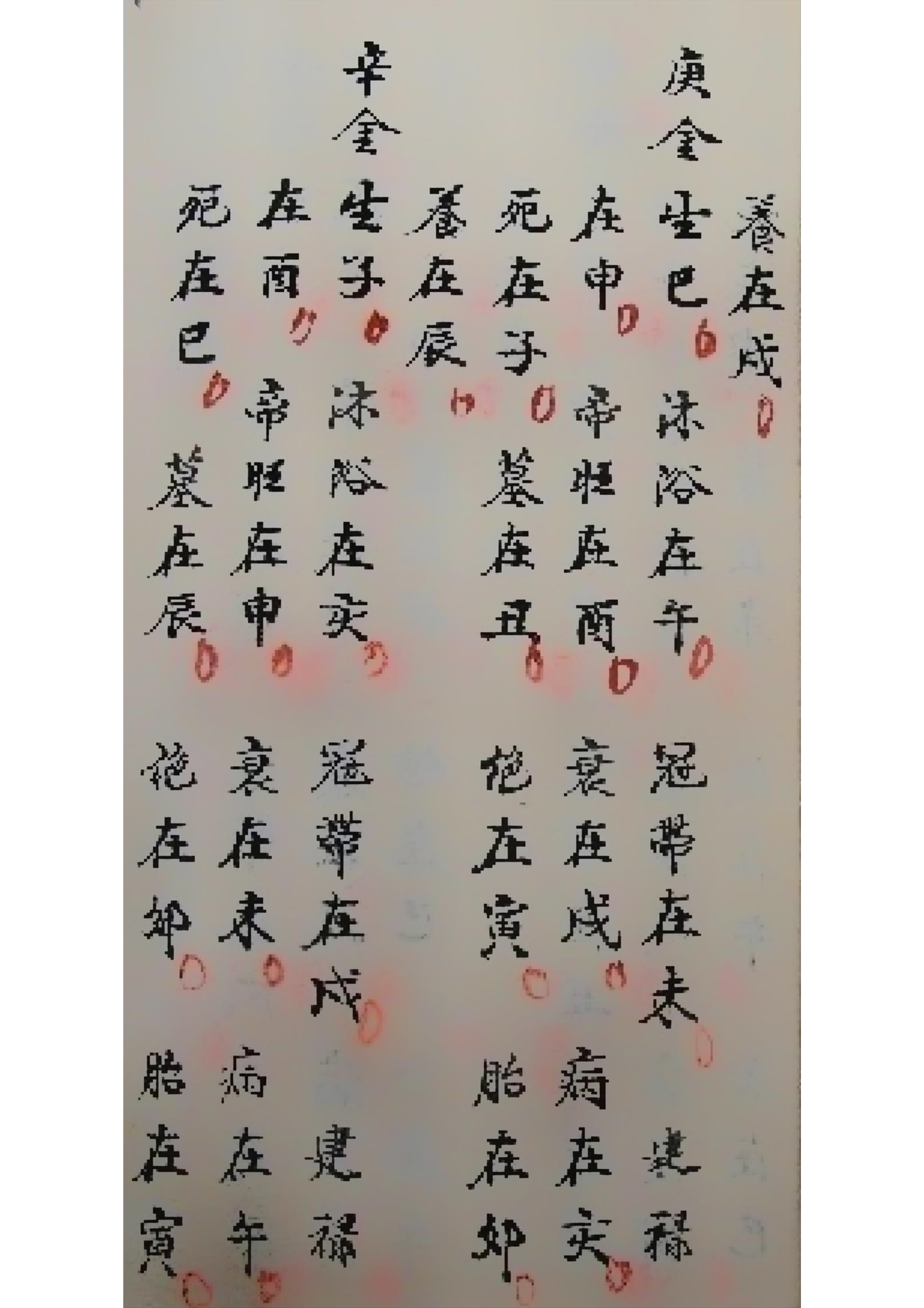 八字算命口诀 全本图片