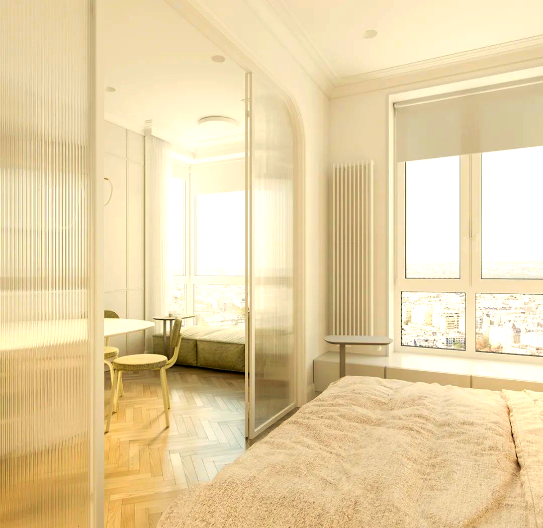 小户型公寓装修典范:37平一室一厅如何做到功能齐全