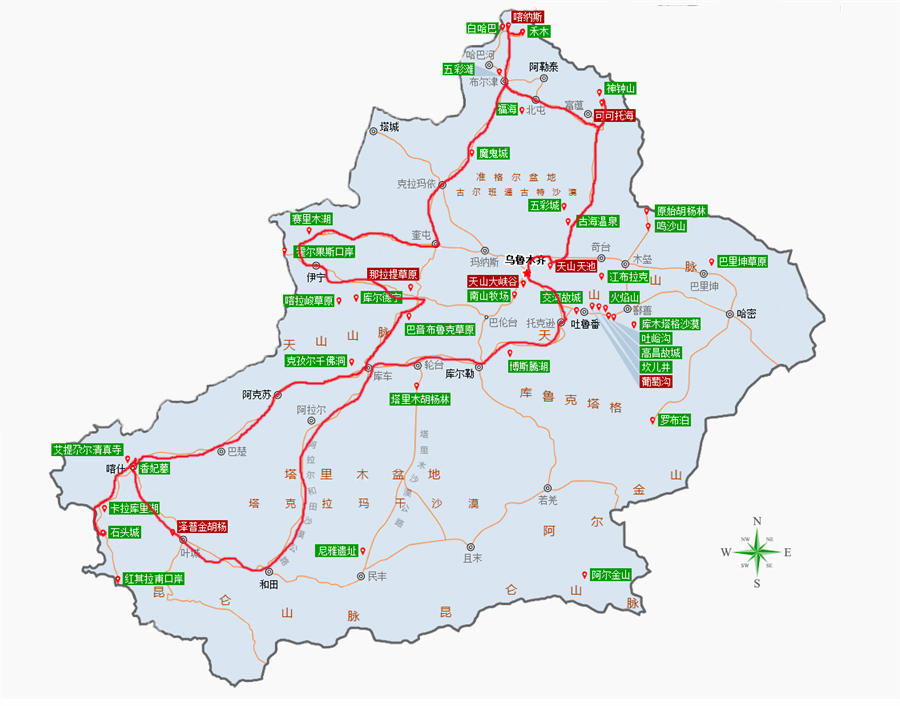新疆旅遊攻略喀納斯伊犁旅遊攻略新疆包車租車新疆旅遊線路推薦