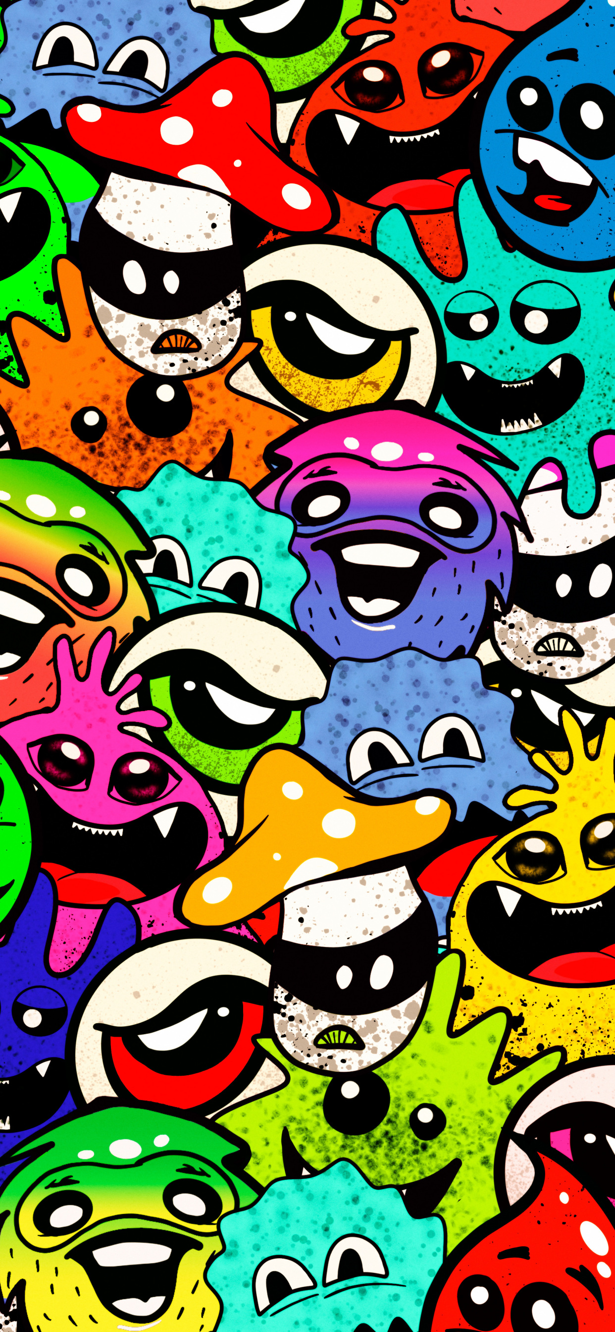 一组奇奇怪怪 可可爱爱手机壁纸 高清壁纸无水印