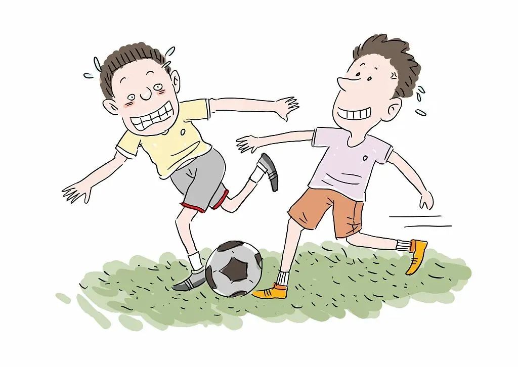 踢球时两人相撞,其中一方受伤,应该由谁负责?