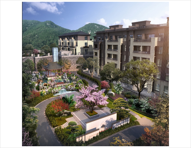 富力山均价12000元/㎡ 主推约170-190㎡叠墅现房