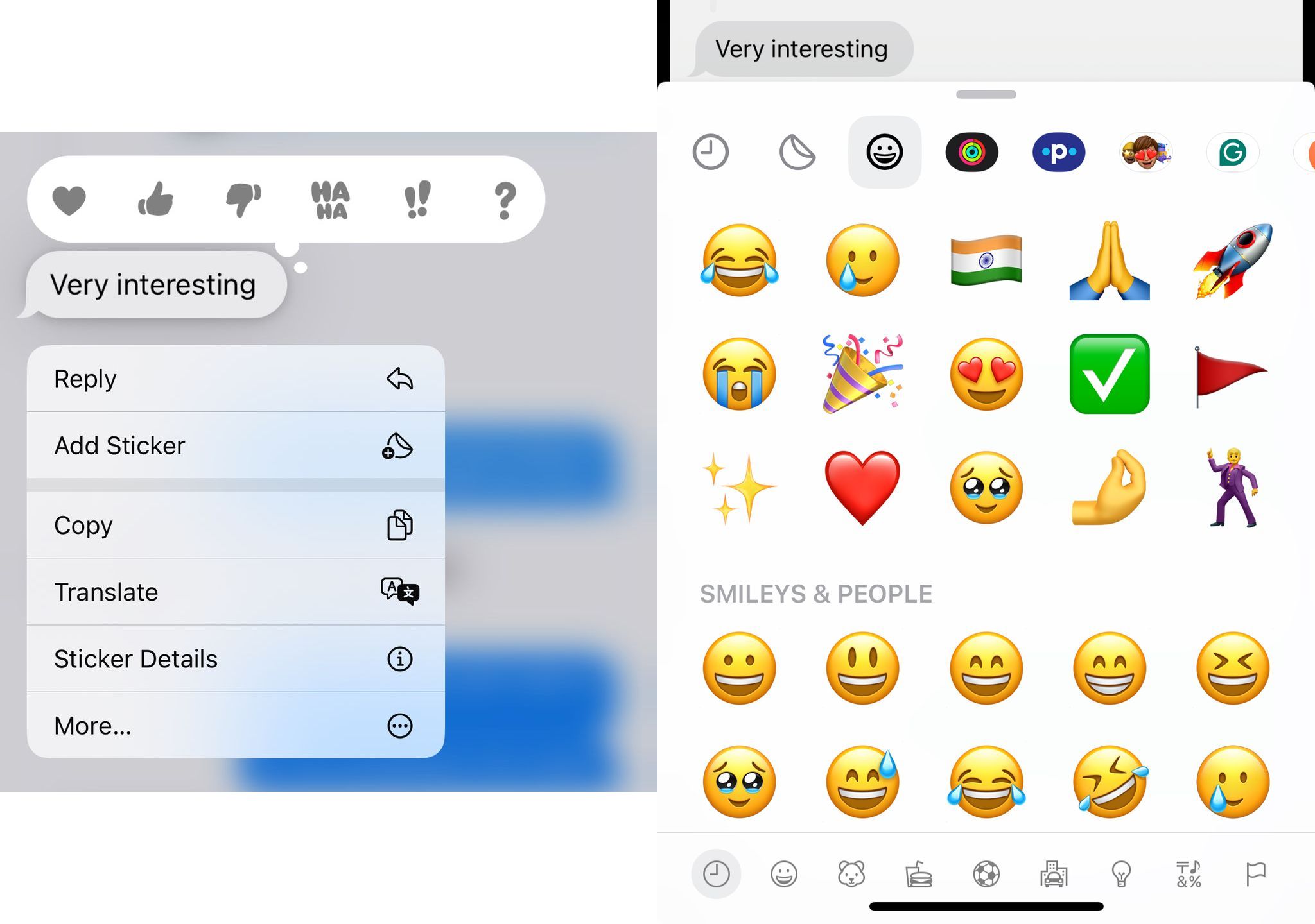 数百种任你用,时隔 8 年苹果终于扩充 imessages 反应 emoji