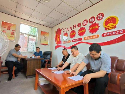 泰安市岱岳区山口镇开展选民接待日活动